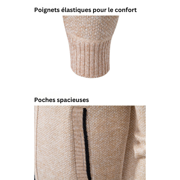 David™ - Gilet zippé pour hommes