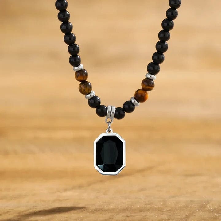 Collier en onyx