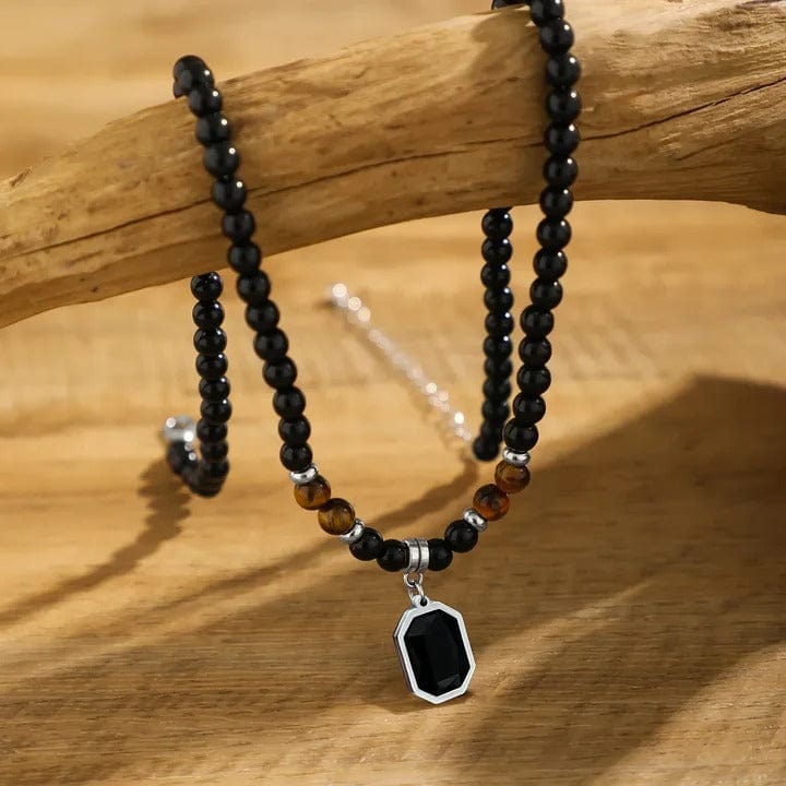 Collier en onyx